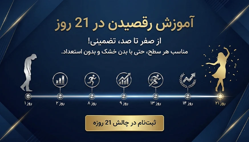آموزش رقصیدن در 21 روز با یونیفیت